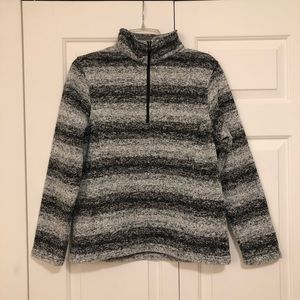 Land’s End Knit Quarter-Zip Sweater